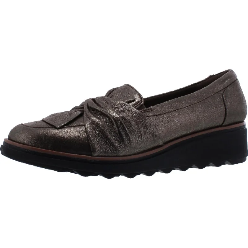 Women's Soft Suede Oxfords with Metal Eyelets in Burgundy for a Sophisticated Touch Clarks Women's Sharon Dasher Leather Metallic Knot Slip On Wedge Loafer Women's Soft Suede Oxfords with Metal Eyelets in Burgundy for a Sophisticated Touch Clarks Women's Sharon Dasher Leather Metallic Knot Slip On Wedge Loafer