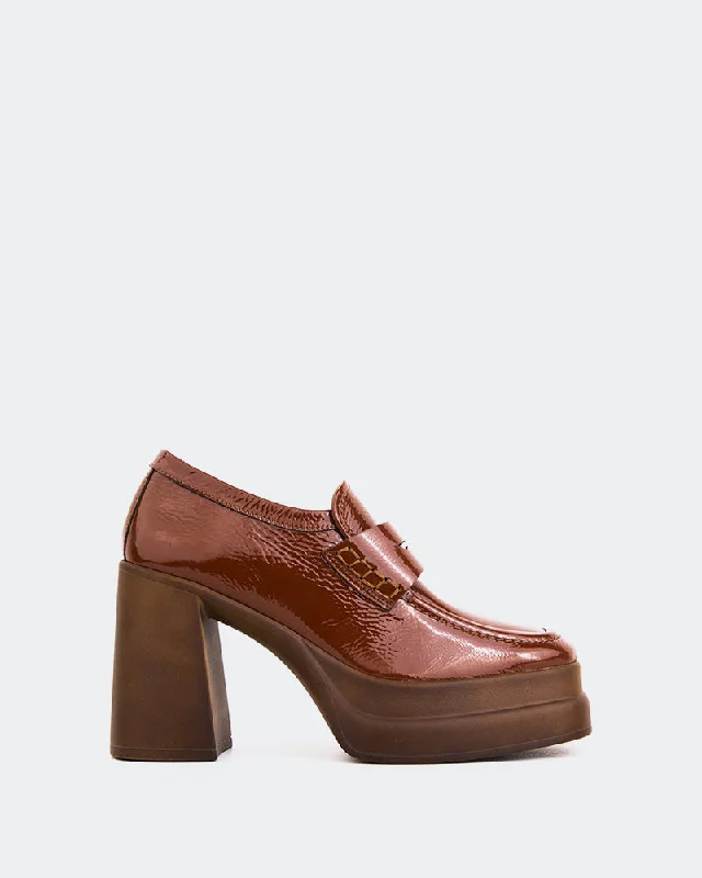 Women's Metallic Foil - Finish Loafers in Gold for a Glamorous Night Out Lungara Tan Naplack Women's Metallic Foil - Finish Loafers in Gold for a Glamorous Night Out Lungara Tan Naplack