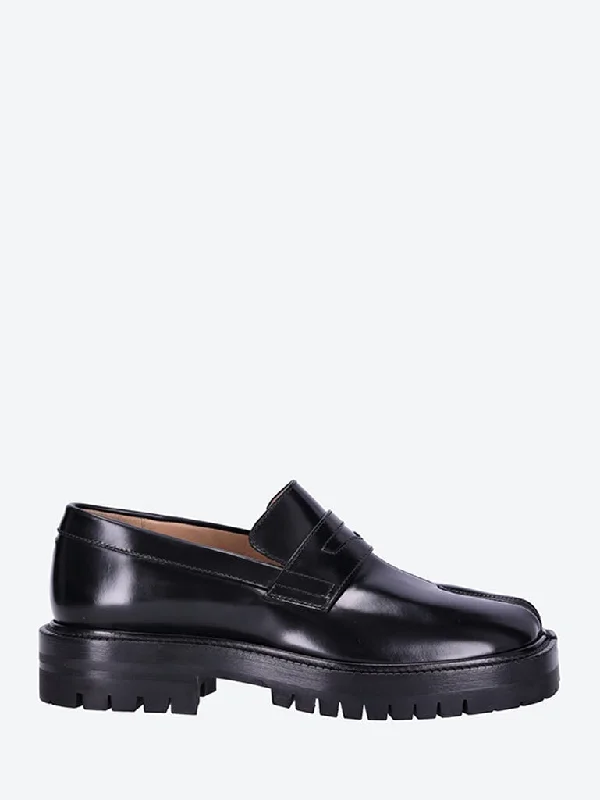 Women's Fur - Lined Loafers in Tan for a Cozy Winter Option Tabi county loafers