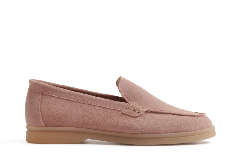 Light Pink Suede