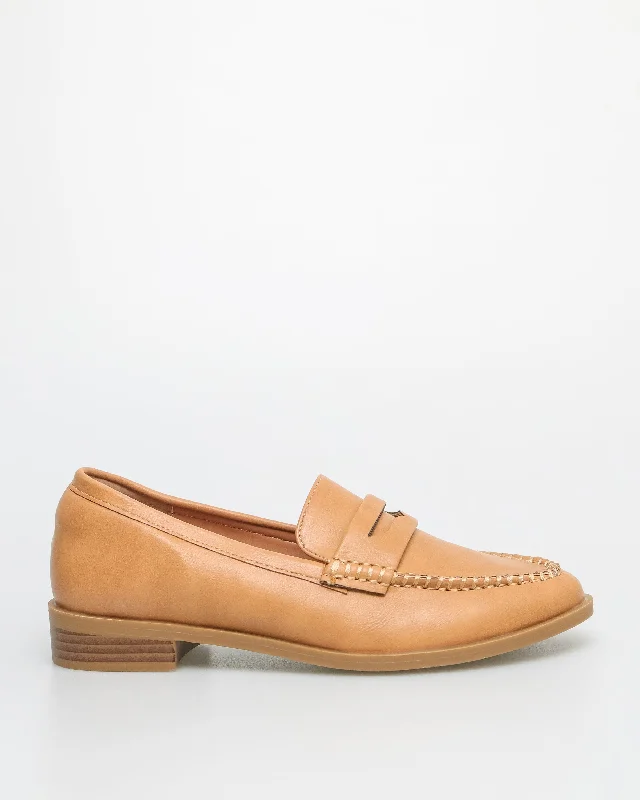 Women's Metallic Foil - Finish Loafers in Gold for a Glamorous Night Out Tomaz FL066 Ladies Penny Loafers (Tan) Women's Metallic Foil - Finish Loafers in Gold for a Glamorous Night Out Tomaz FL066 Ladies Penny Loafers (Tan)