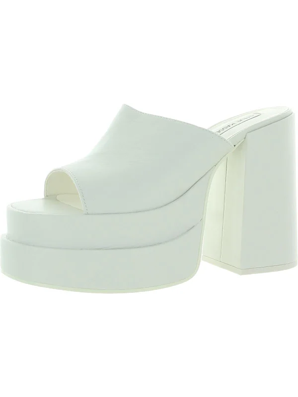 Plus Size Women's Peep - Toe Heeled Sandals with Block Heel in Navy for a Classic and Versatile Office - Appropriate Pair Cagey Womens Leather Platform Heels Plus Size Women's Peep - Toe Heeled Sandals with Block Heel in Navy for a Classic and Versatile Office - Appropriate Pair Cagey Womens Leather Platform Heels