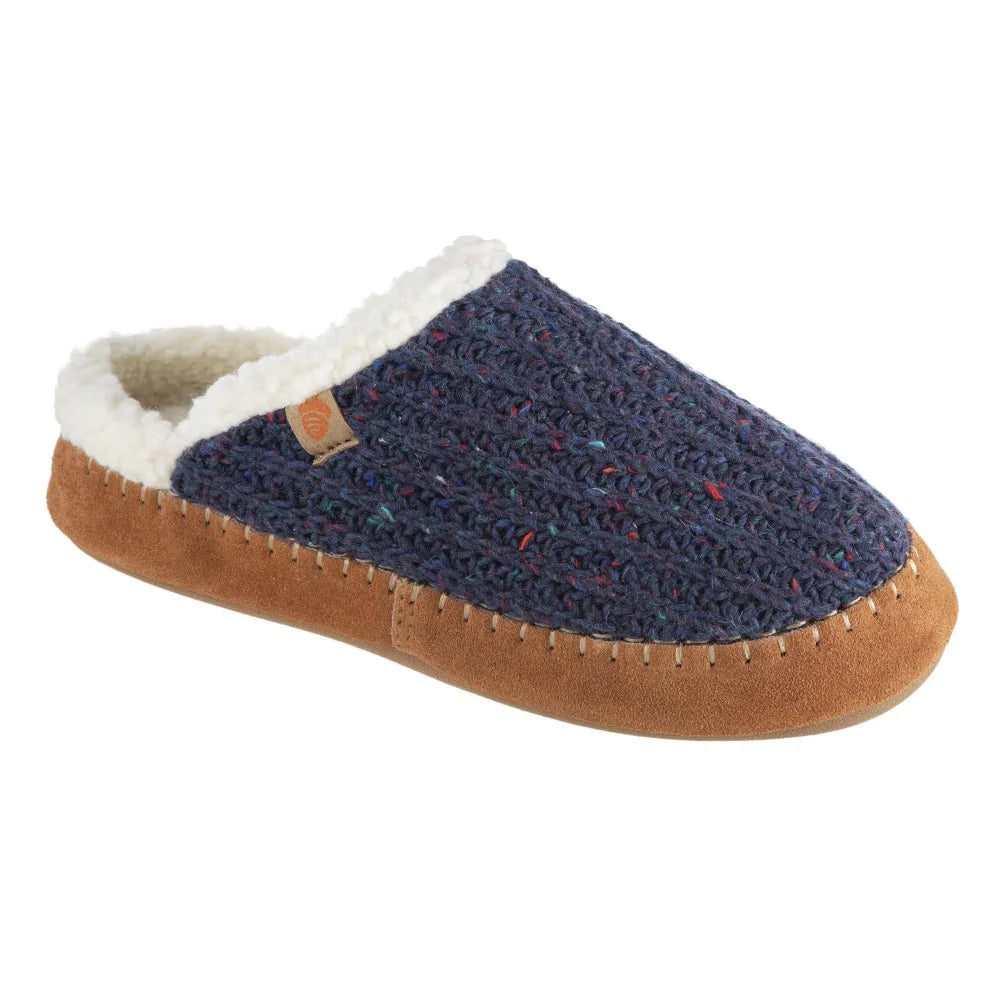 Women's Faux Fur Lined Slippers with Memory Foam Insoles in Pink for Cozy Nights Camden - Navy Women's Faux Fur Lined Slippers with Memory Foam Insoles in Pink for Cozy Nights Camden - Navy