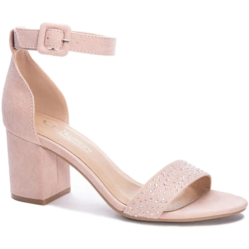Women's Floral - Embroidered Heeled Sandals with Stiletto Heel in Multicolor for a Vibrant and Eye - Catching Outfit CL by Laundry Womens Jolly Faux Suede Ankle Strap Block Heels Women's Floral - Embroidered Heeled Sandals with Stiletto Heel in Multicolor for a Vibrant and Eye - Catching Outfit CL by Laundry Womens Jolly Faux Suede Ankle Strap Block Heels