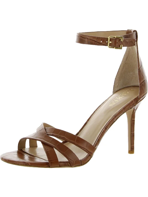 Plus Size Women's Peep - Toe Heeled Sandals with Block Heel in Navy for a Classic and Versatile Office - Appropriate Pair Grayce Womens Leather Stiletto Heels Plus Size Women's Peep - Toe Heeled Sandals with Block Heel in Navy for a Classic and Versatile Office - Appropriate Pair Grayce Womens Leather Stiletto Heels