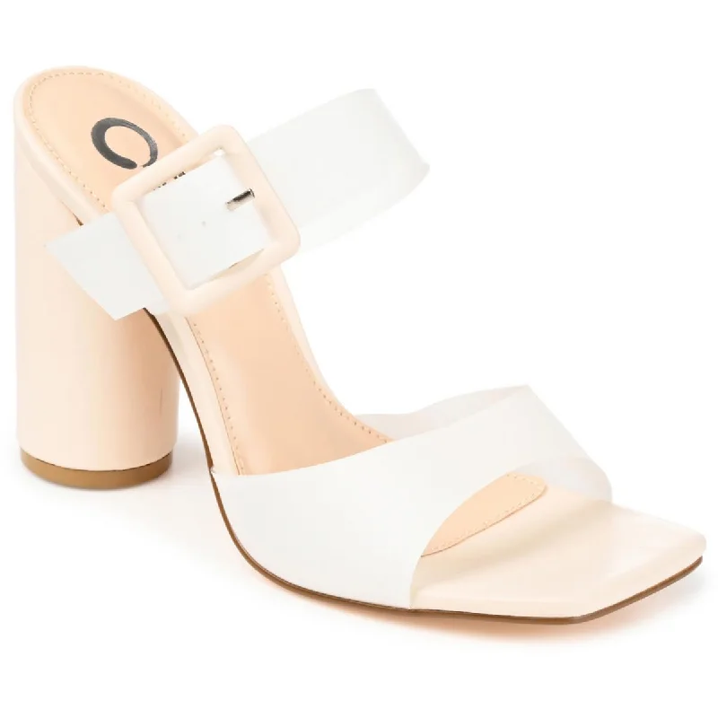 Women's Strappy Heeled Sandals with Ankle Strap in Nude for a Chic and Versatile Look Journee Collection Womens Luca Buckle Heels Women's Strappy Heeled Sandals with Ankle Strap in Nude for a Chic and Versatile Look Journee Collection Womens Luca Buckle Heels