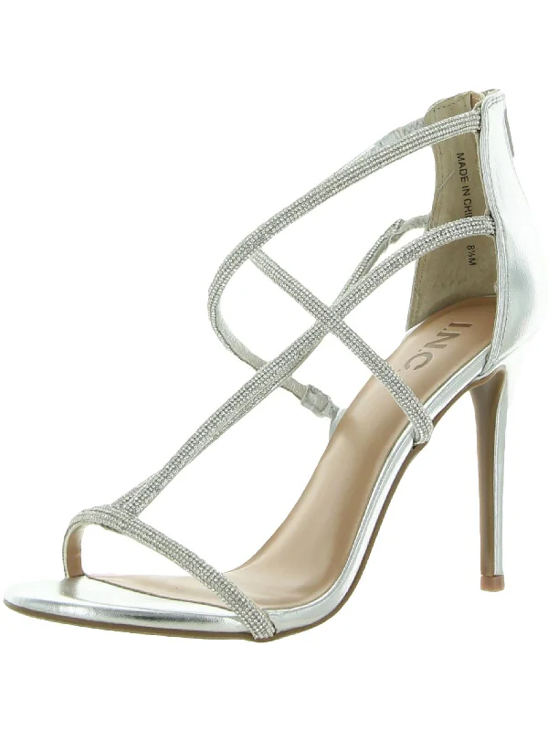 Plus Size Women's Gladiator - Style Heeled Sandals with Multiple Straps in Tan for a Boho - Inspired Ensemble Krista Womens Open Toe Ankle Strap Heels Plus Size Women's Gladiator - Style Heeled Sandals with Multiple Straps in Tan for a Boho - Inspired Ensemble Krista Womens Open Toe Ankle Strap Heels