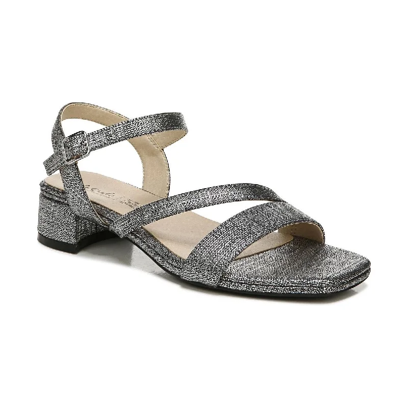 Plus Size Women's Chunky Heeled Sandals with T - Strap in Olive Green for a Practical and Fashionable Option LifeStride Womens Julep Cushioned Footbed Heels Plus Size Women's Chunky Heeled Sandals with T - Strap in Olive Green for a Practical and Fashionable Option LifeStride Womens Julep Cushioned Footbed Heels
