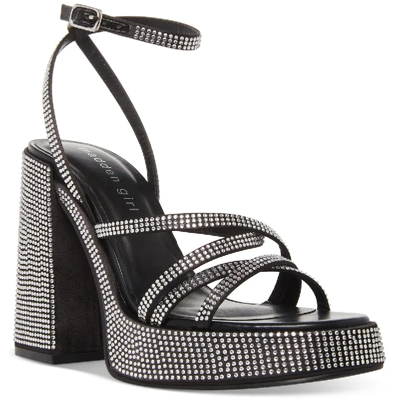 Women's Floral - Embroidered Heeled Sandals with Stiletto Heel in Multicolor for a Vibrant and Eye - Catching Outfit Madden Girl Womens Aces-R Rhinestone Strappy Heels Women's Floral - Embroidered Heeled Sandals with Stiletto Heel in Multicolor for a Vibrant and Eye - Catching Outfit Madden Girl Womens Aces-R Rhinestone Strappy Heels