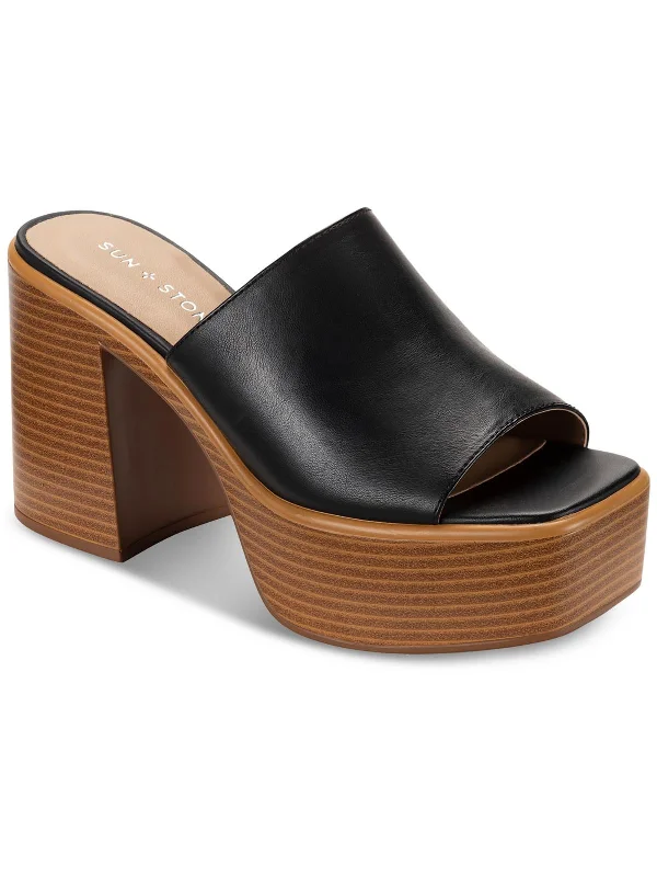 Plus Size Women's Chunky Heeled Sandals with T - Strap in Olive Green for a Practical and Fashionable Option MARLENEE Womens Faux Leather Slip On Heels Plus Size Women's Chunky Heeled Sandals with T - Strap in Olive Green for a Practical and Fashionable Option MARLENEE Womens Faux Leather Slip On Heels