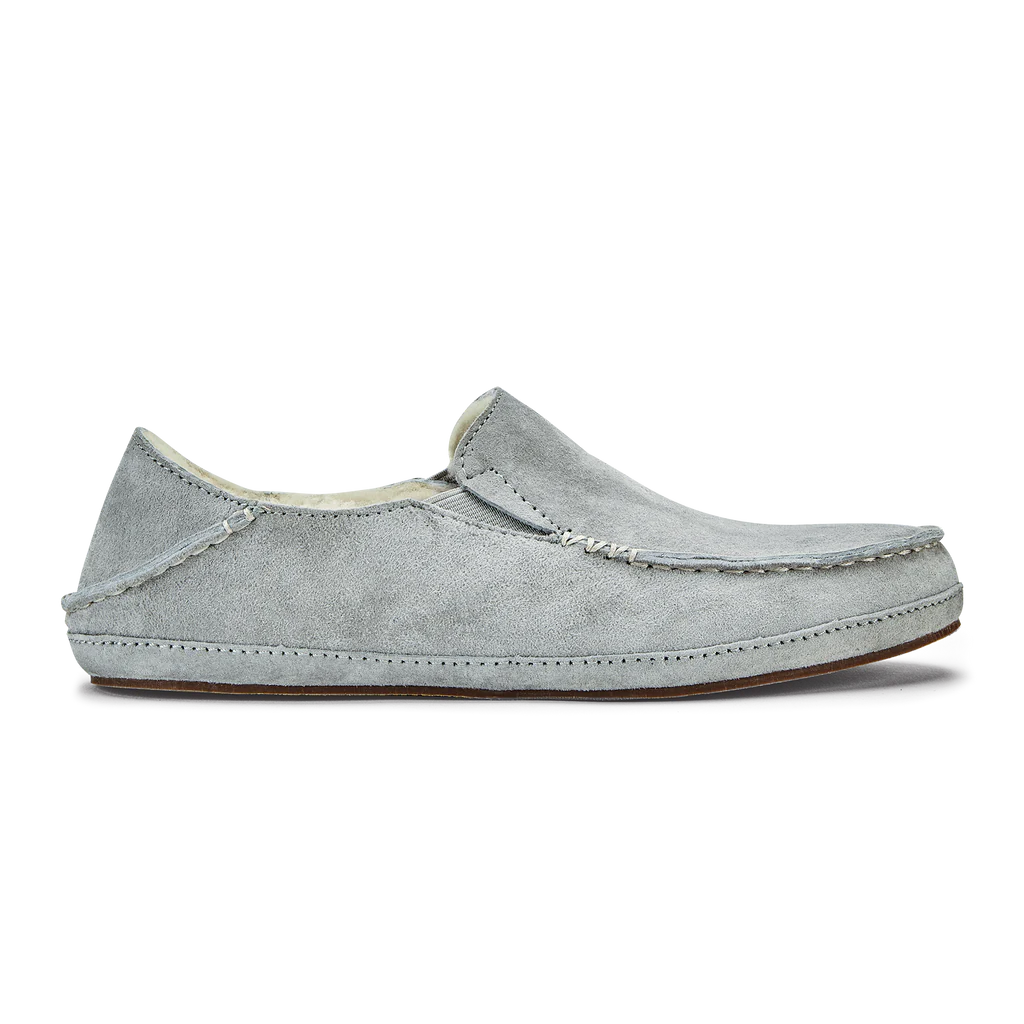 Women's Ballet Flat - Style Slippers with a Rhinestone Embellishment in Silver for a Glamorous Touch Nohea Slipper - Pale Grey - Women's Women's Ballet Flat - Style Slippers with a Rhinestone Embellishment in Silver for a Glamorous Touch Nohea Slipper - Pale Grey - Women's