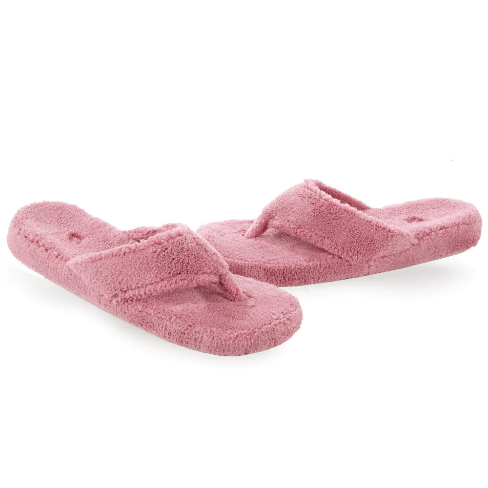 Women's Slippers with a Built - in Heel in Black for a Slightly Elevated Look Spa Thong - Azalea - Women's Women's Slippers with a Built - in Heel in Black for a Slightly Elevated Look Spa Thong - Azalea - Women's