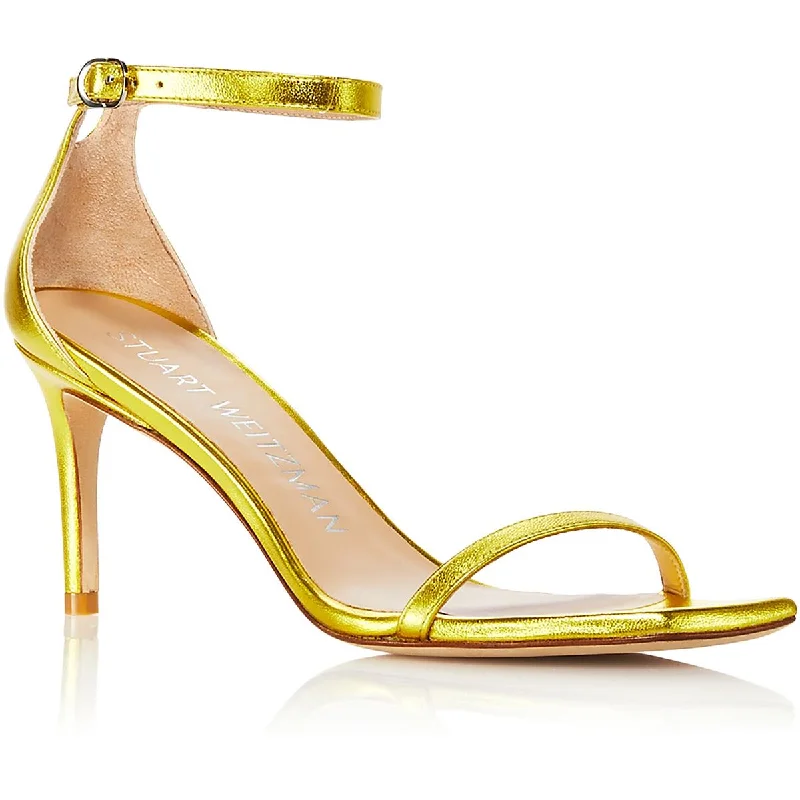 Plus Size Women's Chunky Heeled Sandals with T - Strap in Olive Green for a Practical and Fashionable Option Stuart Weitzman Womens Nudist Curve Shimmer Metallic Heels Plus Size Women's Chunky Heeled Sandals with T - Strap in Olive Green for a Practical and Fashionable Option Stuart Weitzman Womens Nudist Curve Shimmer Metallic Heels