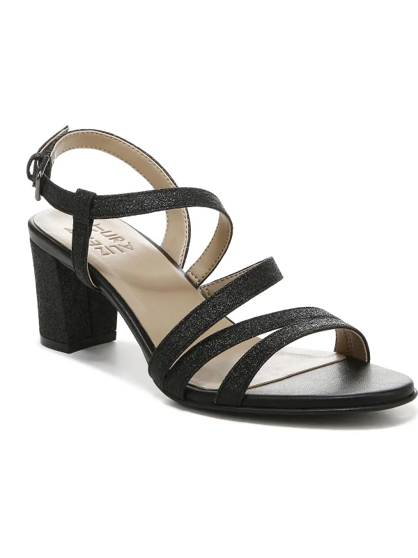 Plus Size Women's Gladiator - Style Heeled Sandals with Multiple Straps in Tan for a Boho - Inspired Ensemble Womens Strappy Iridescent Heels Plus Size Women's Gladiator - Style Heeled Sandals with Multiple Straps in Tan for a Boho - Inspired Ensemble Womens Strappy Iridescent Heels