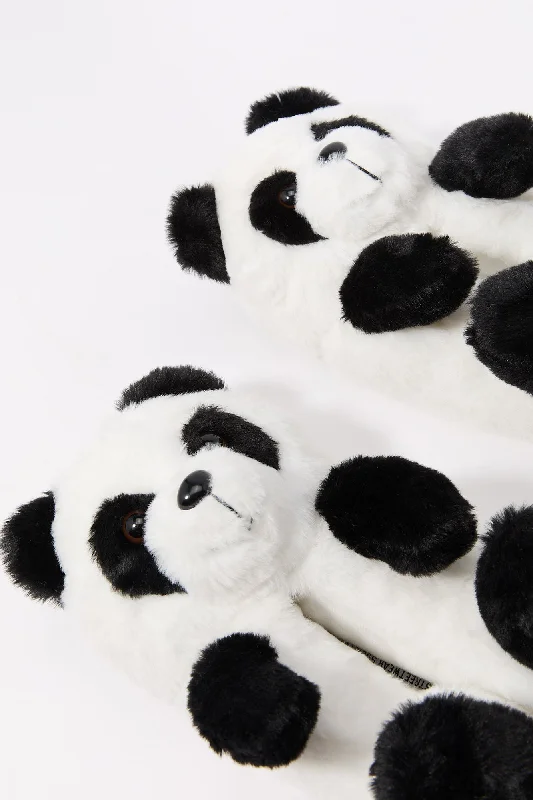 women's ankle booties 3D Bear Plush Slipper