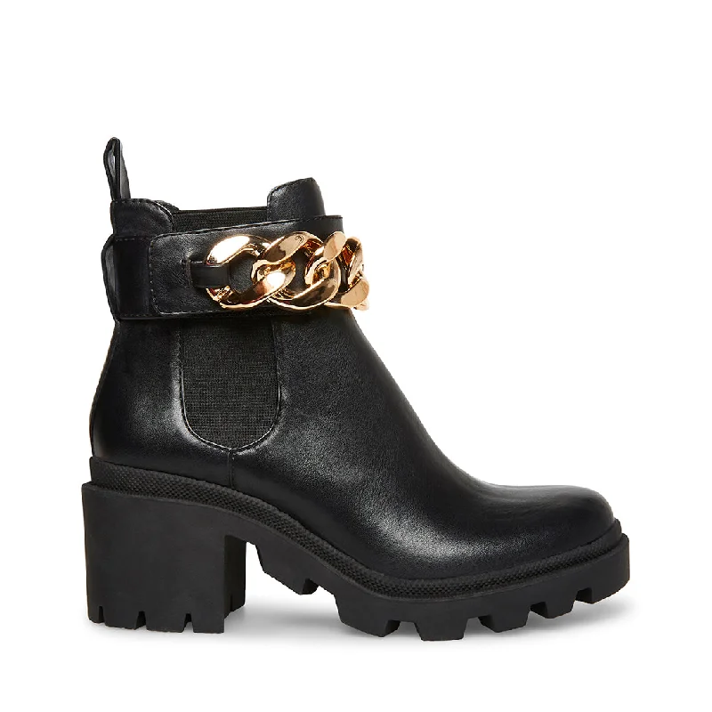 women's booties with zippers AMULET-C BLACK - SM REBOOTED