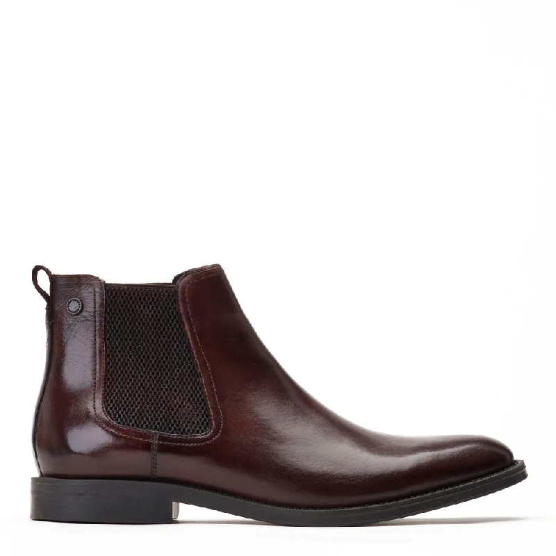 Women's striped Chelsea boots for a preppy look Bradwell Waxy Chelsea Boots