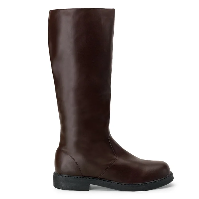 Elasticized top knee high boots for easy on - off​ Captain-100