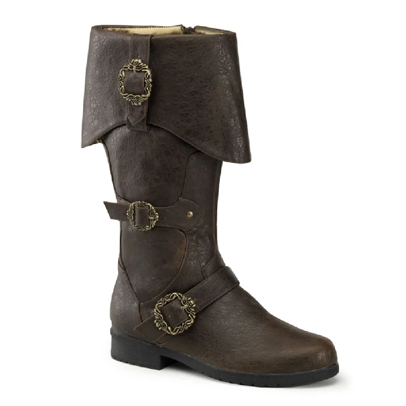 Waterproof leather knee high boots for winter​ Carribean-299