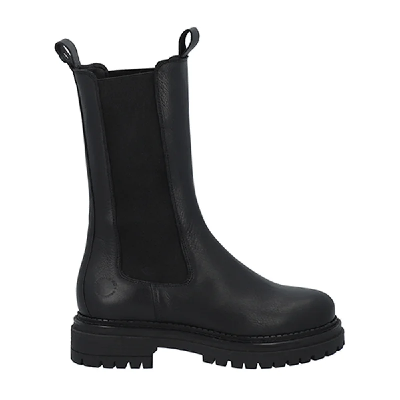 Women's metallic Chelsea boots in gold for a glamorous touch Cashannah Black High Chelsea Boot Women's metallic Chelsea boots in gold for a glamorous touch Cashannah Black High Chelsea Boot