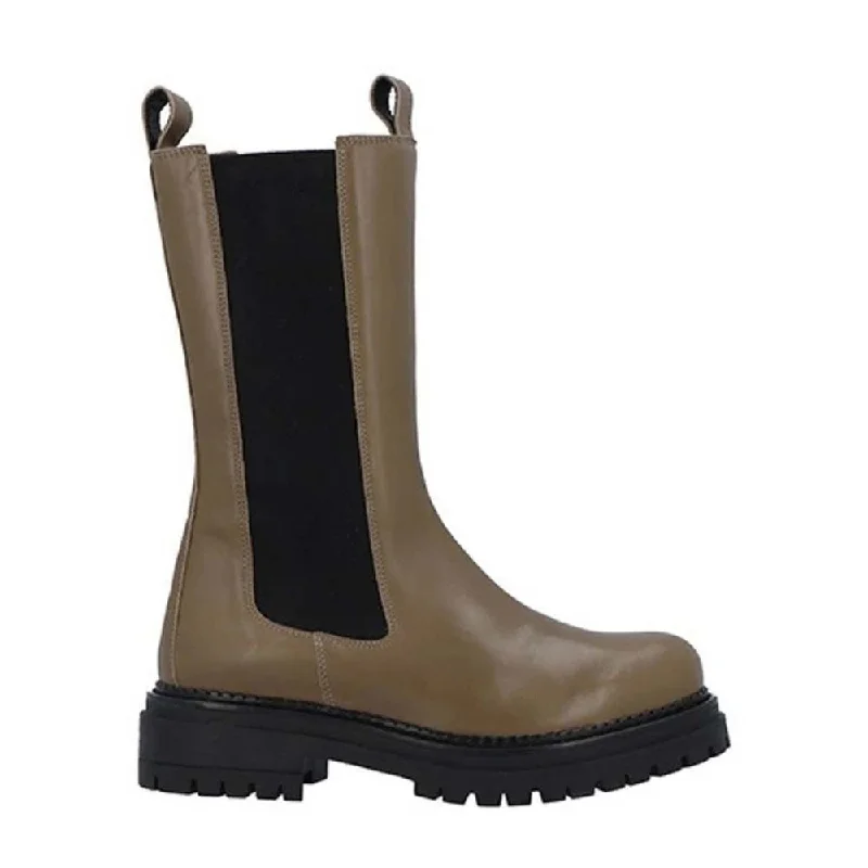 Women's stretchy Chelsea boots for easy on and off Cashannah Seta Topo High Chelsea Boot Women's stretchy Chelsea boots for easy on and off Cashannah Seta Topo High Chelsea Boot
