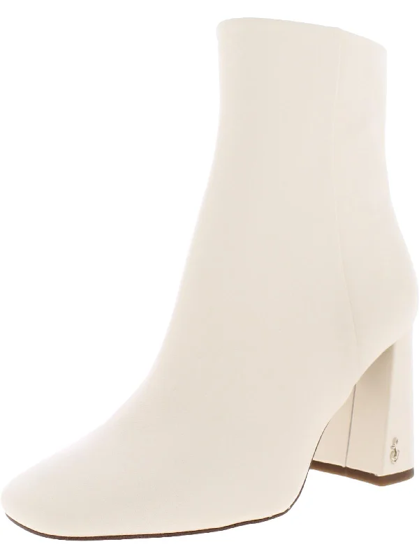 women's booties with floral design Codie  Womens Block Heel Ankle Boots