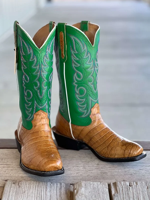 women's cowboy boots for dressy occasions Fenoglio Boot Co. | Antique Saddle Nile Crocodile Boot women's cowboy boots for dressy occasions Fenoglio Boot Co. | Antique Saddle Nile Crocodile Boot