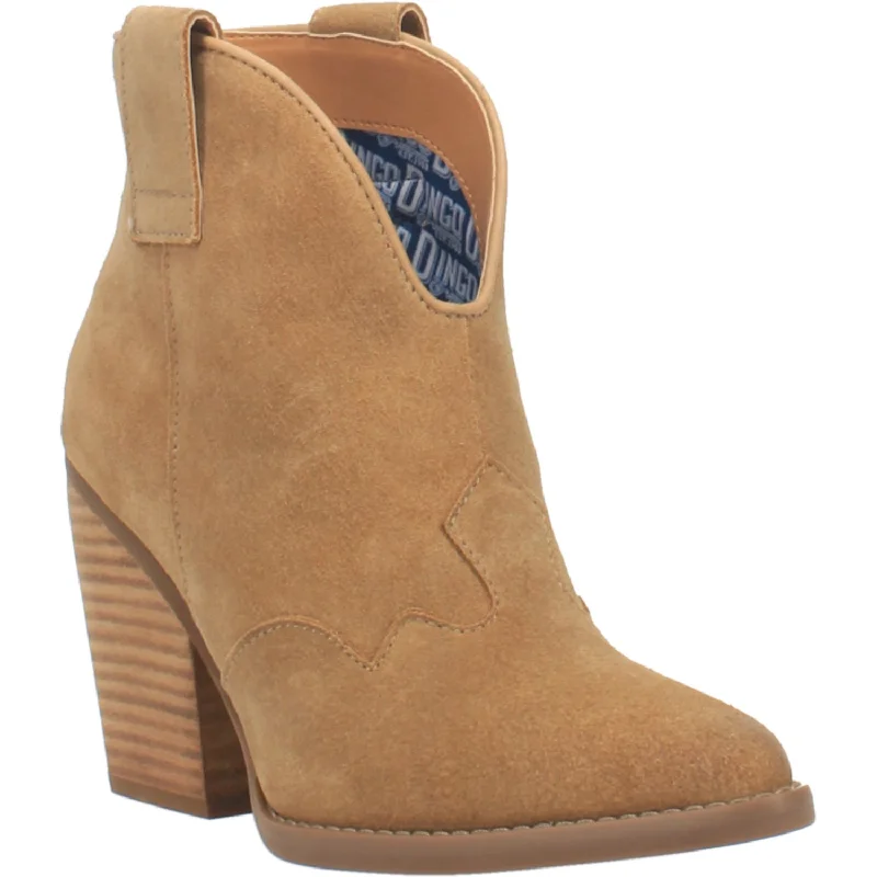 women's cowboy boots with pull straps Dingo Womens Flannie Ankle Boots Leather Natural women's cowboy boots with pull straps Dingo Womens Flannie Ankle Boots Leather Natural