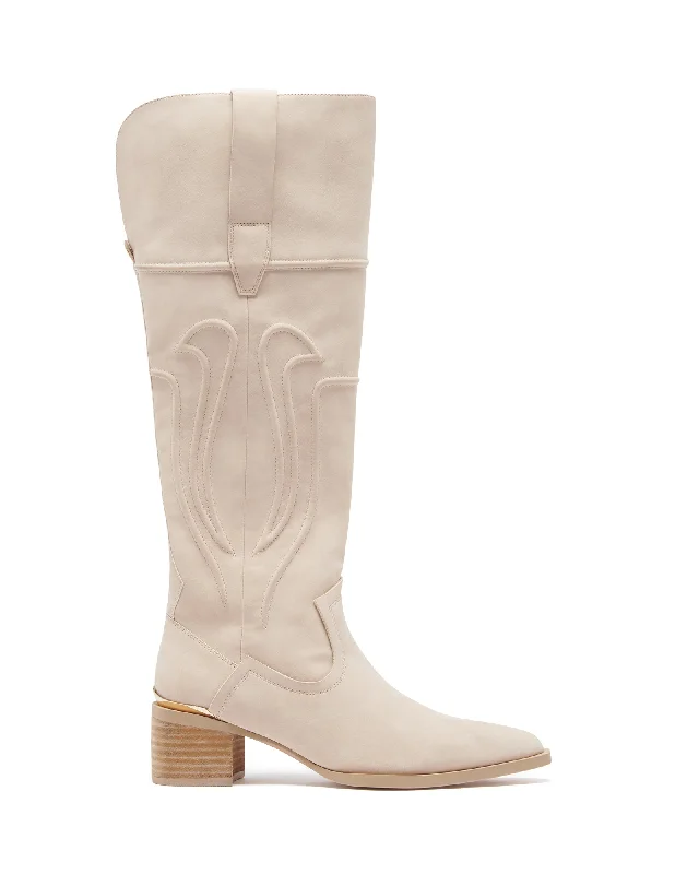 women's cowboy boots with block heel Dynasty Tall Boot Shell