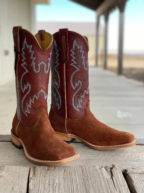 women's cowboy boots for winter Fenoglio | Rust Carpincho Boot