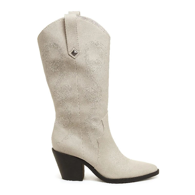 women's cowboy boots with buckles Feria Western Bone Boot