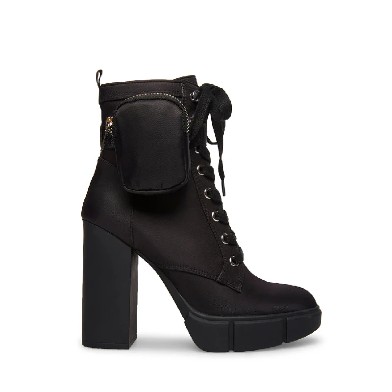 women's flat booties HERRICK BLACK - SM REBOOTED