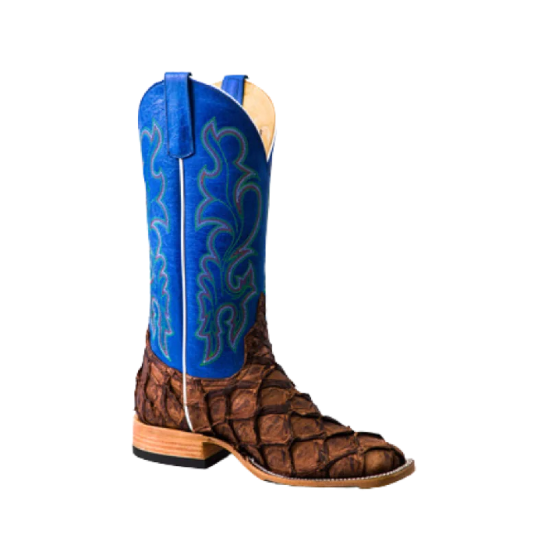 women's cowboy boots for wide calf Horse Power Men's Cigar Matte Big Bass Boots