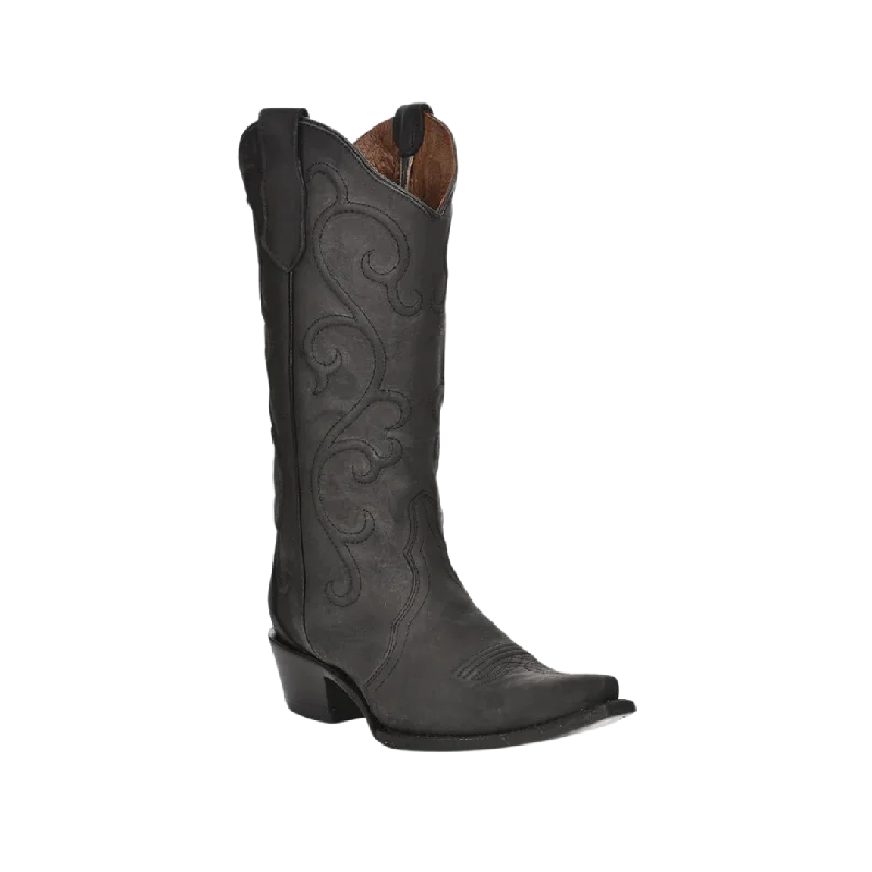 women's cowboy boots with metallic accents Corral Women's Black Embroidered Snip Toe Boots women's cowboy boots with metallic accents Corral Women's Black Embroidered Snip Toe Boots