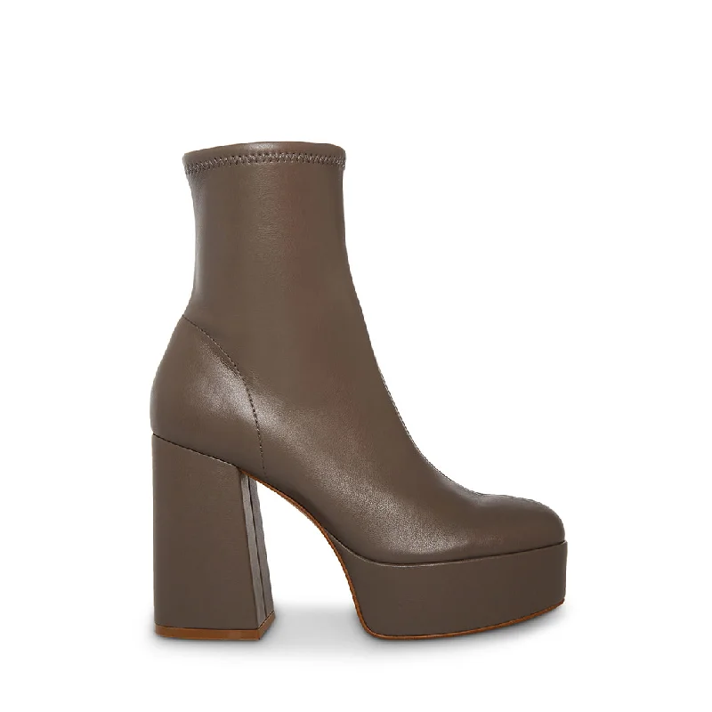 women's flat booties LILLY TAUPE - SM REBOOTED