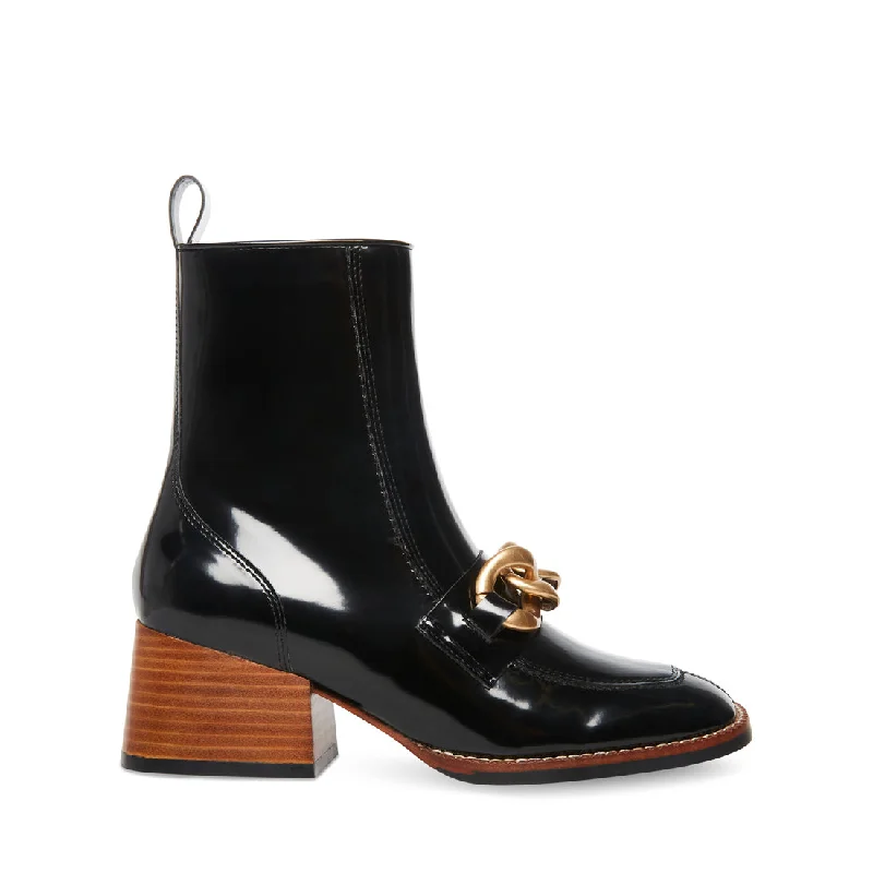 women's booties with pull-on tabs LOREEN BLACK - SM REBOOTED