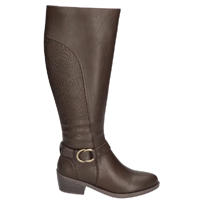 Women's non - slip tall boots for safety on ice Luella Plus Zippered Round Toe Boots Women's non - slip tall boots for safety on ice Luella Plus Zippered Round Toe Boots