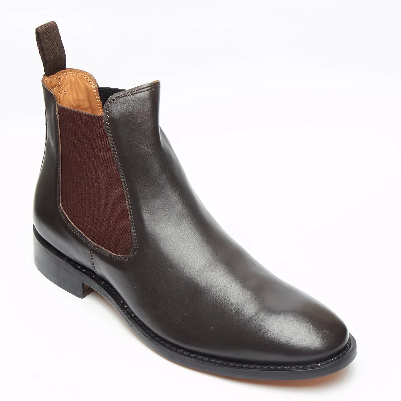 Women's beaded Chelsea boots for a festive look Mens Goodyear Welted Leather Chelsea Boots - 27817 Brown Women's beaded Chelsea boots for a festive look Mens Goodyear Welted Leather Chelsea Boots - 27817 Brown