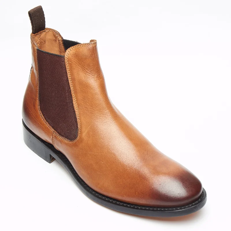 Women's leather - and - mesh Chelsea boots for breathability Mens Goodyear Welted Leather Chelsea Boots - 27817 Tan Women's leather - and - mesh Chelsea boots for breathability Mens Goodyear Welted Leather Chelsea Boots - 27817 Tan