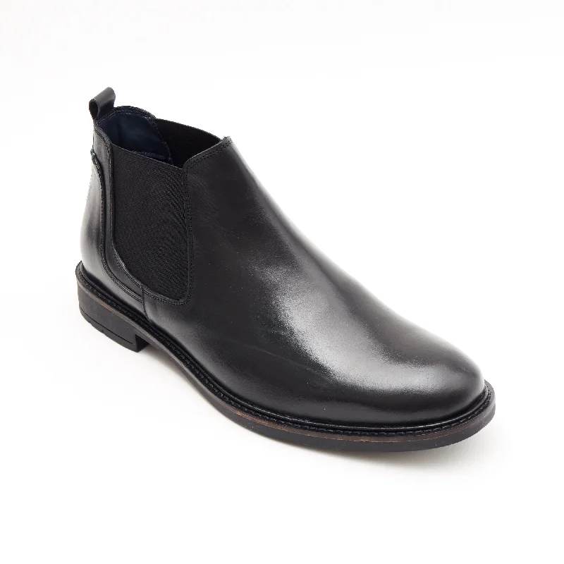 Women's corduroy Chelsea boots for a cozy feel Mens Leather Chelsea Boots 26404_Black Women's corduroy Chelsea boots for a cozy feel Mens Leather Chelsea Boots 26404_Black