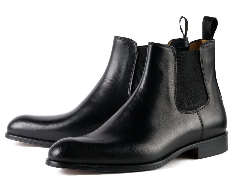 Women's patent leather Chelsea boots in red for a bold statement Milan Chelsea Boot Black Women's patent leather Chelsea boots in red for a bold statement Milan Chelsea Boot Black