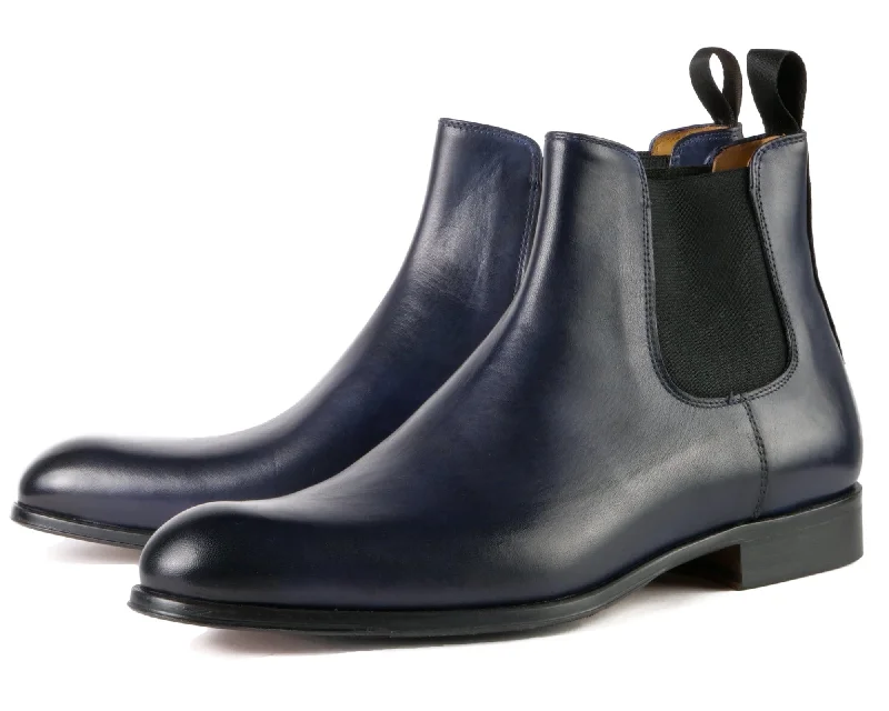 Women's corduroy Chelsea boots for a cozy feel Milan Chelsea Boot Blue