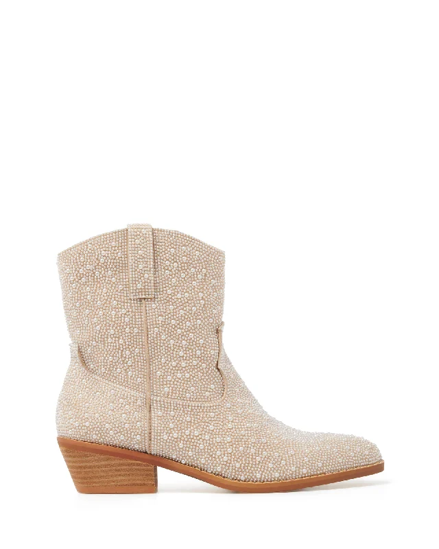 women's cowboy boots with cutouts Monarch Cowboy Boot Ivory Pearl