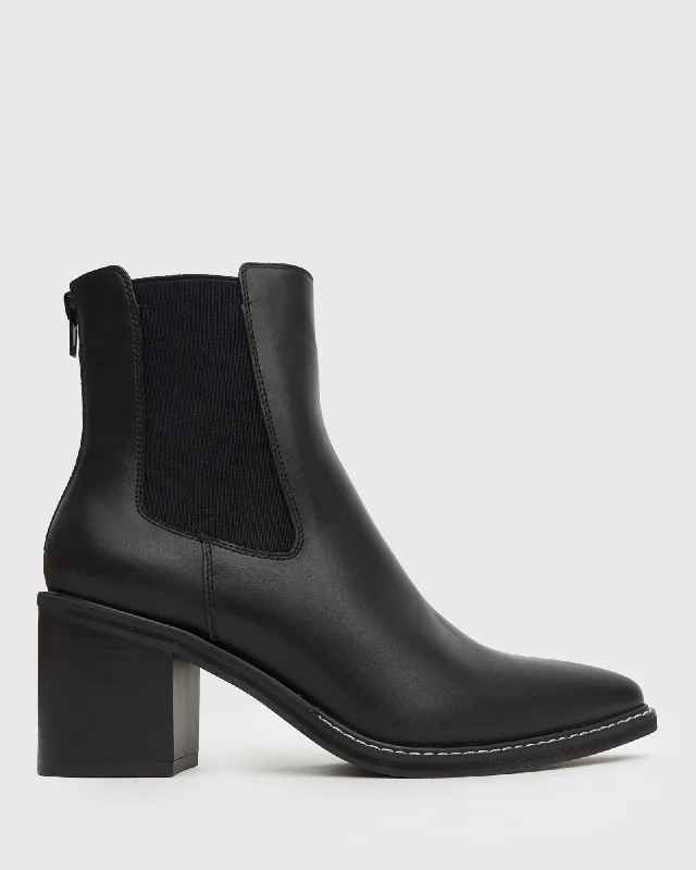 women's ankle boots with zippers NELLY Vegan Ankle Boots