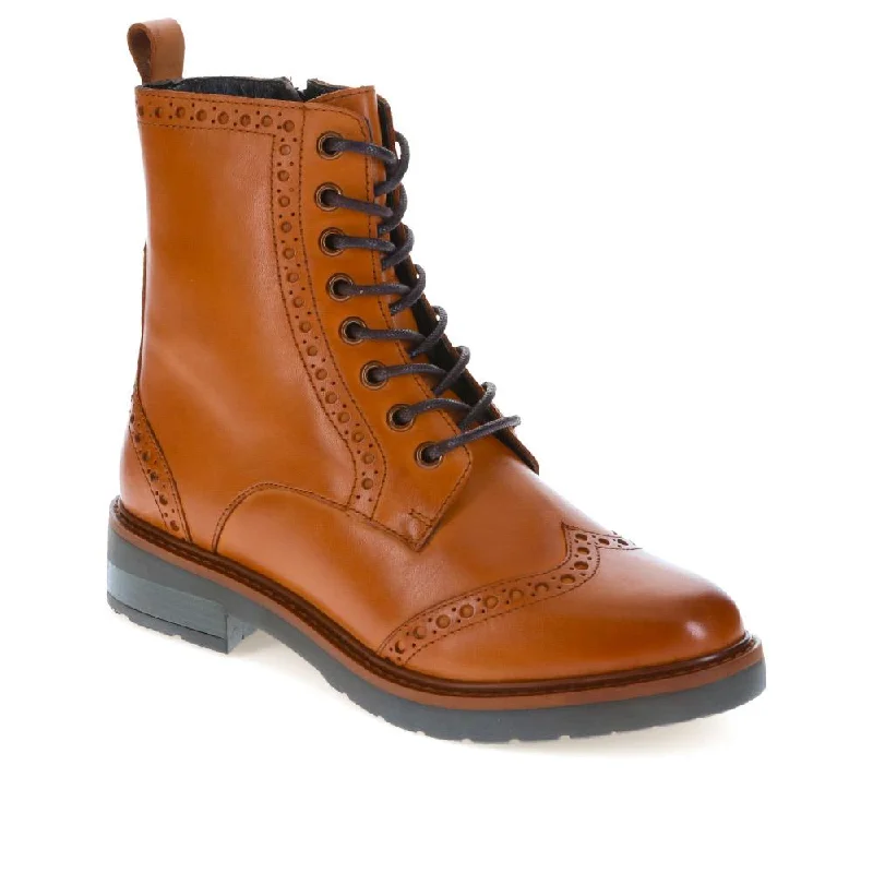 women's ankle boots with tassel Noho Brogue Boots  - NOHO / 326 023