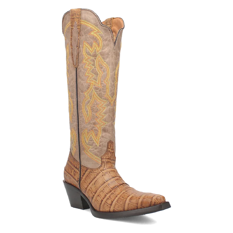 Women's gray metallic tall boots for a futuristic style Online Exclusive | Dingo | Matilda Leather Boot in Brown **PREORDER Women's gray metallic tall boots for a futuristic style Online Exclusive | Dingo | Matilda Leather Boot in Brown **PREORDER