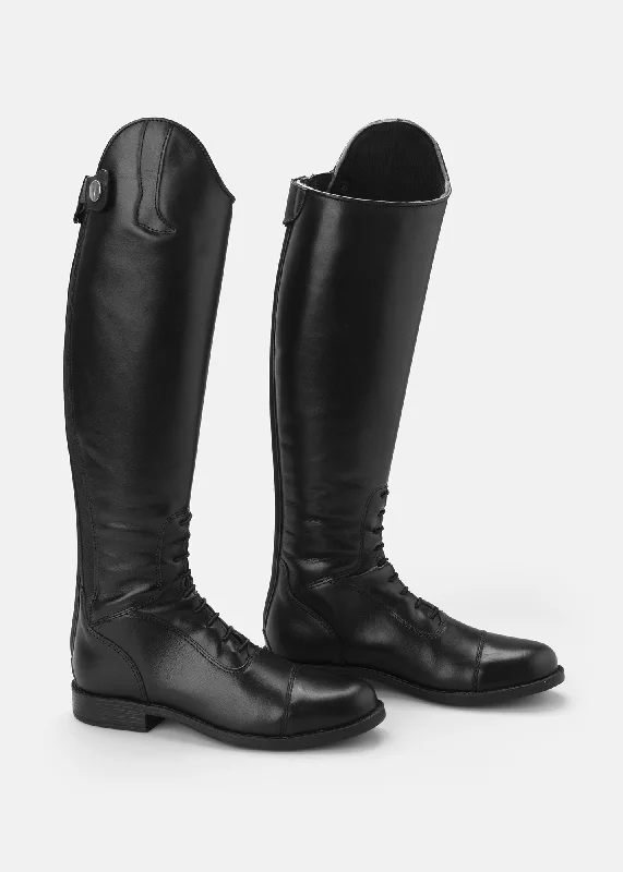 Women's insulated tall boots for cold winters Rapaz Youngster Black