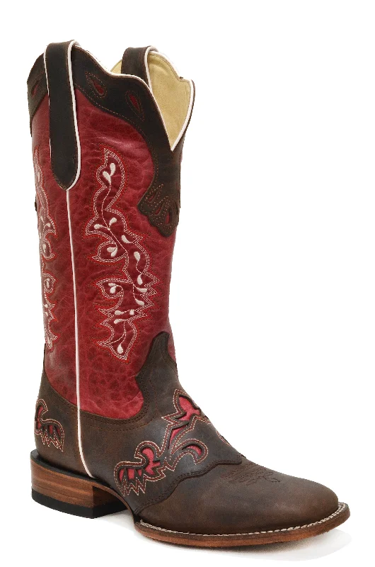 women's cowboy boots for tall women LACEY