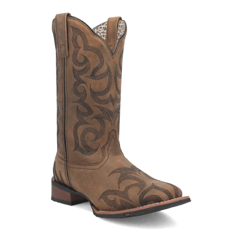 women's cowboy boots with embroidery SARIAH LEATHER BOOT