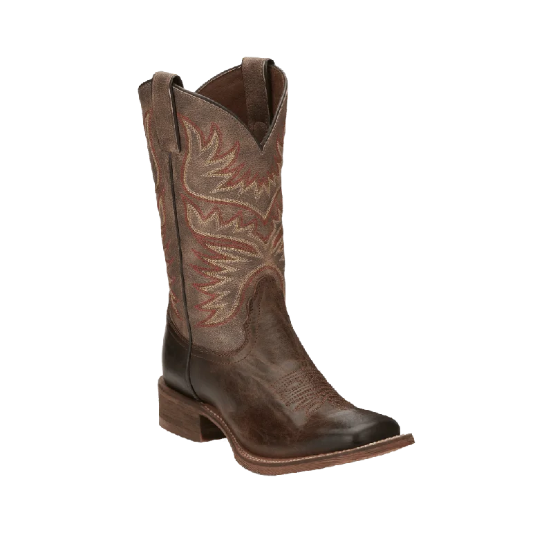 women's cowboy boots with snip toe Horse Power Women's Sierra Antiqued Brown Boots